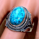 Turquoise 925 Sterling Silver Ring (SJWR-2380) Turquoise 925 Sterling Silver Ring (SJWR-2380)