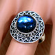 Labradorite 925 Sterling Silver Ring (SJWR-2390) Labradorite 925 Sterling Silver Ring (SJWR-2390)