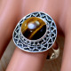 Tiger Eye 925 Sterling Silver Ring (SJWR-2392) Tiger Eye 925 Sterling Silver Ring (SJWR-2392)