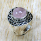 Rose Quartz 925 Sterling Silver Ring (SJWR-2398) Rose Quartz 925 Sterling Silver Ring (SJWR-2398)