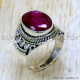 Ruby 925 Sterling Silver Ring (SJWR-2402) Ruby 925 Sterling Silver Ring (SJWR-2402)