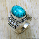 Turquoise 925 Sterling Silver Ring (SJWR-2409) Turquoise 925 Sterling Silver Ring (SJWR-2409)