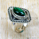 Malachite 925 Sterling Silver Ring (SJWR-2432) Malachite 925 Sterling Silver Ring (SJWR-2432)