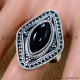 Black Onyx 925 Sterling Silver Ring (SJWR-2433) Black Onyx 925 Sterling Silver Ring (SJWR-2433)