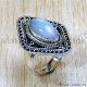 Rainbow Moonstone 925 Sterling Silver Ring (SJWR-2439)
