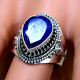 Sapphire 925 Sterling Silver Ring (SJWR-2440) Sapphire 925 Sterling Silver Ring (SJWR-2440)