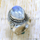 Rainbow Moonstone 925 Sterling Silver Ring (SJWR-2444) Rainbow Moonstone 925 Sterling Silver Ring (SJWR-2444)