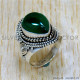 Green Onyx 925 Sterling Silver Ring (SJWR-2447) Green Onyx 925 Sterling Silver Ring (SJWR-2447)