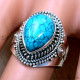 Turquoise 925 Sterling Silver Ring (SJWR-2448) Turquoise 925 Sterling Silver Ring (SJWR-2448)