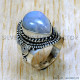 Rainbow Moonstone 925 Sterling Silver Ring (SJWR-2449) Rainbow Moonstone 925 Sterling Silver Ring (SJWR-2449)