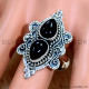 Black Onyx 925 Sterling Silver Ring (SJWR-2454) Black Onyx 925 Sterling Silver Ring (SJWR-2454)