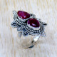 Ruby 925 Sterling Silver Ring (SJWR-2461) Ruby 925 Sterling Silver Ring (SJWR-2461)