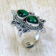 Malachite 925 Sterling Silver Ring (SJWR-2462) Malachite 925 Sterling Silver Ring (SJWR-2462)