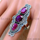 Ruby 925 Sterling Silver Ring (SJWR-2473) Ruby 925 Sterling Silver Ring (SJWR-2473)