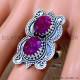 Ruby 925 Sterling Silver Ring (SJWR-2479) Ruby 925 Sterling Silver Ring (SJWR-2479)