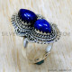 Lapis Lazuli 925 Sterling Silver Ring (SJWR-2485) Lapis Lazuli 925 Sterling Silver Ring (SJWR-2485)