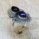 Amethyst 925 Sterling Silver Ring (SJWR-2486) Amethyst 925 Sterling Silver Ring (SJWR-2486)
