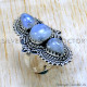 Rainbow Moonstone 925 Sterling Silver Ring (SJWR-2498) Rainbow Moonstone 925 Sterling Silver Ring (SJWR-2498)