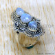 Rainbow Moonstone 925 Sterling Silver Ring (SJWR-2524)