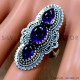 Amethyst 925 Sterling Silver Ring (SJWR-2527) Amethyst 925 Sterling Silver Ring (SJWR-2527)