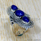 Lapis Lazuli 925 Sterling Silver Ring (SJWR-2529) Lapis Lazuli 925 Sterling Silver Ring (SJWR-2529)