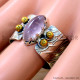 Rose Quartz 925 Sterling Silver Ring (SJWR-2537) Rose Quartz 925 Sterling Silver Ring (SJWR-2537)