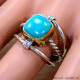 Turquoise 925 Sterling Silver Ring (SJWR-2543) Turquoise 925 Sterling Silver Ring (SJWR-2543)