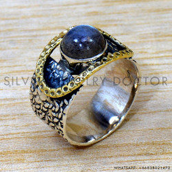 Labradorite 925 Sterling Silver Ring (SJWR-2558)