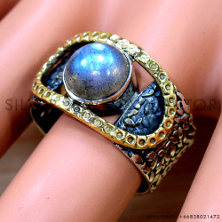 Labradorite 925 Sterling Silver Ring (SJWR-2558)