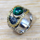 Malachite 925 Sterling Silver Ring (SJWR-2559) Malachite 925 Sterling Silver Ring (SJWR-2559)