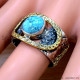 Turquoise 925 Sterling Silver Ring (SJWR-2560) Turquoise 925 Sterling Silver Ring (SJWR-2560)