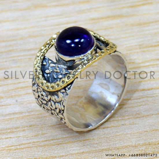 Amethyst 925 Sterling Silver Ring (SJWR-2561) Amethyst 925 Sterling Silver Ring (SJWR-2561)