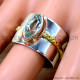 Green Amethyst 925 Sterling Silver Ring (SJWR-2563) Green Amethyst 925 Sterling Silver Ring (SJWR-2563)
