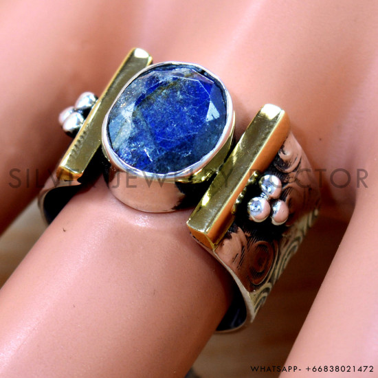 Labradorite 925 Sterling Silver Ring (SJWR-2568) Labradorite 925 Sterling Silver Ring (SJWR-2568)
