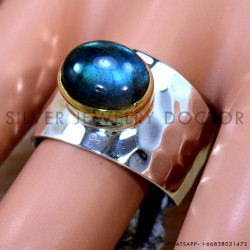 Labradorite 925 Sterling Silver Ring (SJWR-2573)