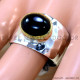 Black Onyx 925 Sterling Silver Ring (SJWR-2576) Black Onyx 925 Sterling Silver Ring (SJWR-2576)