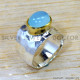 Chalcedony 925 Sterling Silver Ring (SJWR-2580) Chalcedony 925 Sterling Silver Ring (SJWR-2580)