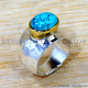 Turquoise 925 Sterling Silver Ring (SJWR-2581)