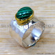 Malachite 925 Sterling Silver Ring (SJWR-2583) Malachite 925 Sterling Silver Ring (SJWR-2583)