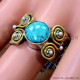Turquoise 925 Sterling Silver Ring (SJWR-2587) Turquoise 925 Sterling Silver Ring (SJWR-2587)