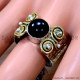 Black Onyx 925 Sterling Silver Ring (SJWR-2589) Black Onyx 925 Sterling Silver Ring (SJWR-2589)