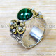 Malachite 925 Sterling Silver Ring (SJWR-2592) Malachite 925 Sterling Silver Ring (SJWR-2592)