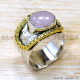 Rose Quartz 925 Sterling Silver Ring (SJWR-2596) Rose Quartz 925 Sterling Silver Ring (SJWR-2596)