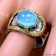 Rainbow Moonstone 925 Sterling Silver Ring Design B (SJWR-2601) Rainbow Moonstone 925 Sterling Silver Ring Design B (SJWR-2601)