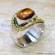 Tiger Eye 925 Sterling Silver Ring (SJWR-2603) Tiger Eye 925 Sterling Silver Ring (SJWR-2603)