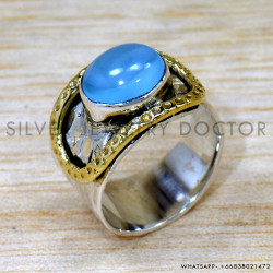 Chalcedony 925 Sterling Silver Ring (SJWR-2605) Chalcedony 925 Sterling Silver Ring (SJWR-2605)