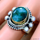 Emerald 925 Sterling Silver Ring (SJWR-2608) Emerald 925 Sterling Silver Ring (SJWR-2608)