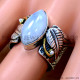 Rainbow Moonstone 925 Sterling Silver Ring (SJWR-2616) Rainbow Moonstone 925 Sterling Silver Ring (SJWR-2616)