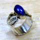 Lapis Lazuli 925 Sterling Silver Ring (SJWR-2620) Lapis Lazuli 925 Sterling Silver Ring (SJWR-2620)
