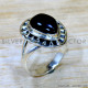 Black Onyx 925 Sterling Silver Ring (SJWR-2625) Black Onyx 925 Sterling Silver Ring (SJWR-2625)